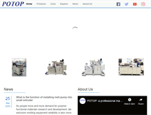 Tablet Screenshot of potop-lab.com